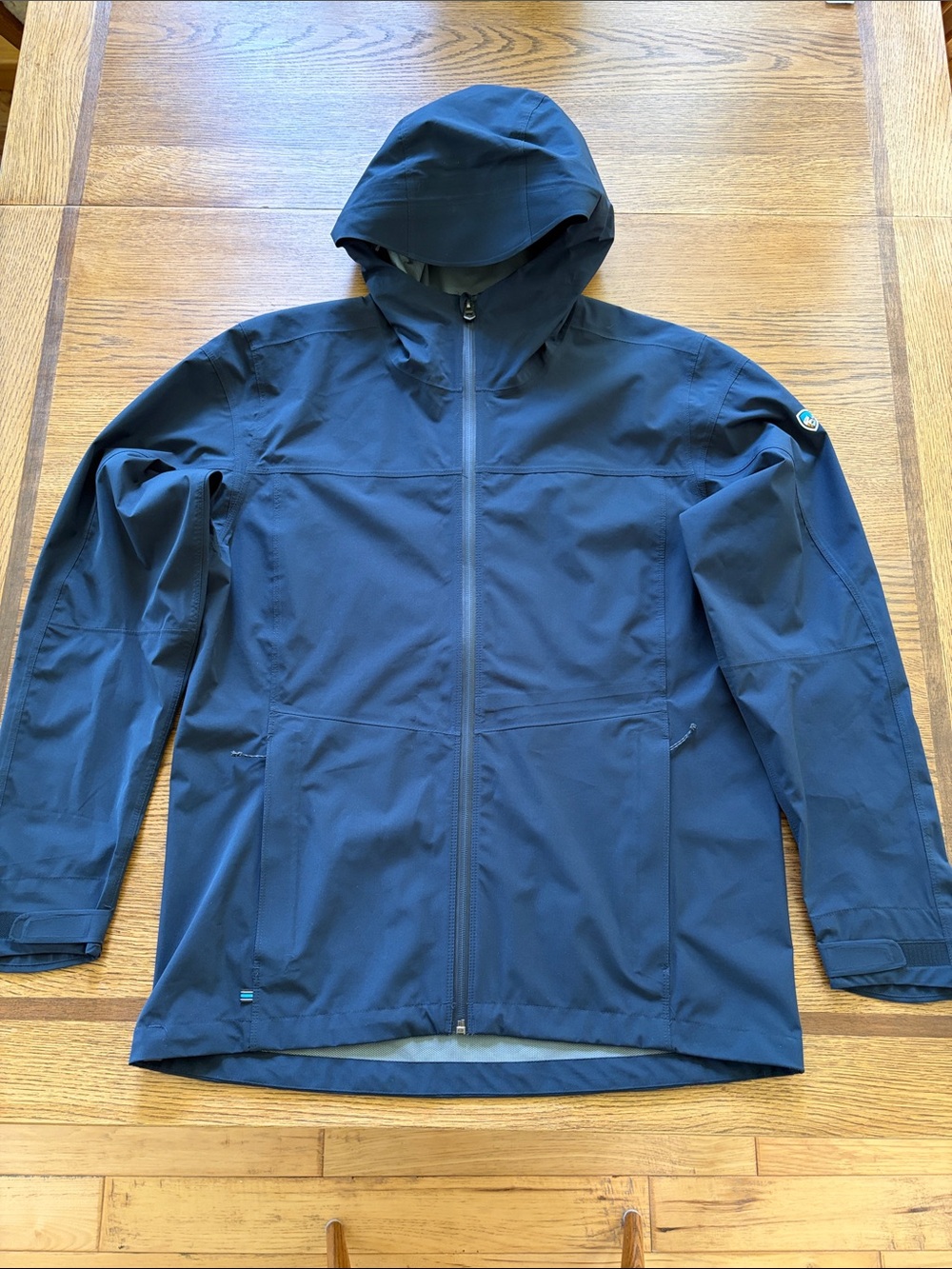Kuhl Men's Navy Hooded Softshell Jacket